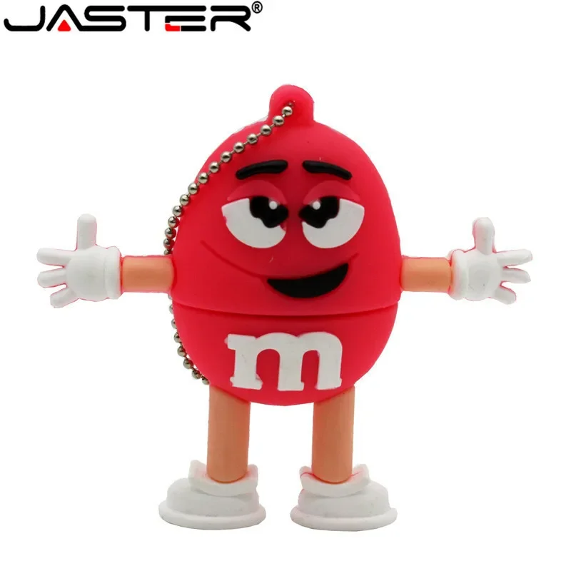 JASTER MM beans model pendrive USB Flash drive Memory stick usb 2.0 thumb drives Pen Drive pendriver 64GB 16GB 32GB U disk gift
