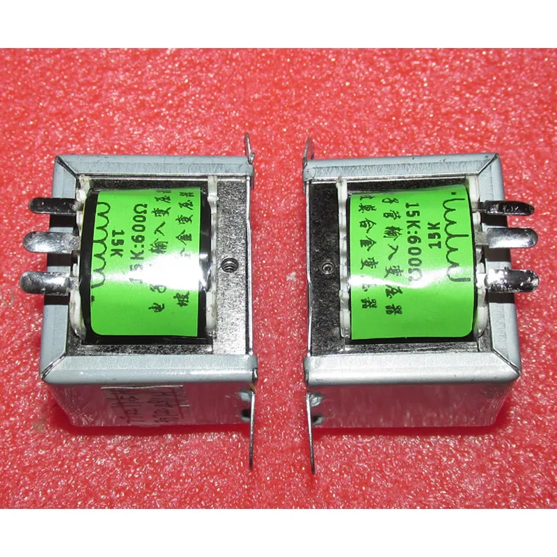 10K: 10K / 600: 60K / 600: 15K  EI35X25 permalloy fully balanced input and output transformer, signal 5-10 times boost