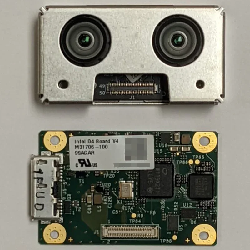 Intel RealSense D401 high-precision short-range depth camera module associated with D405