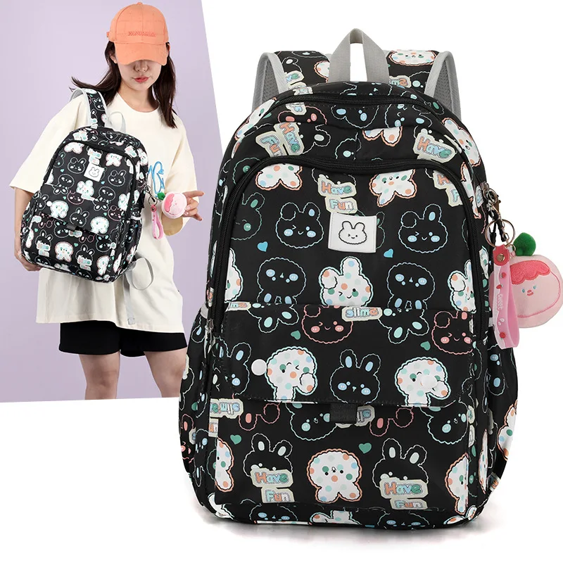 

Backpack for Girls Primary School Student Bag 8-14 Years Children Pink Bookbag Kids Satchels Teenagers Knapsack Mochila Femenina