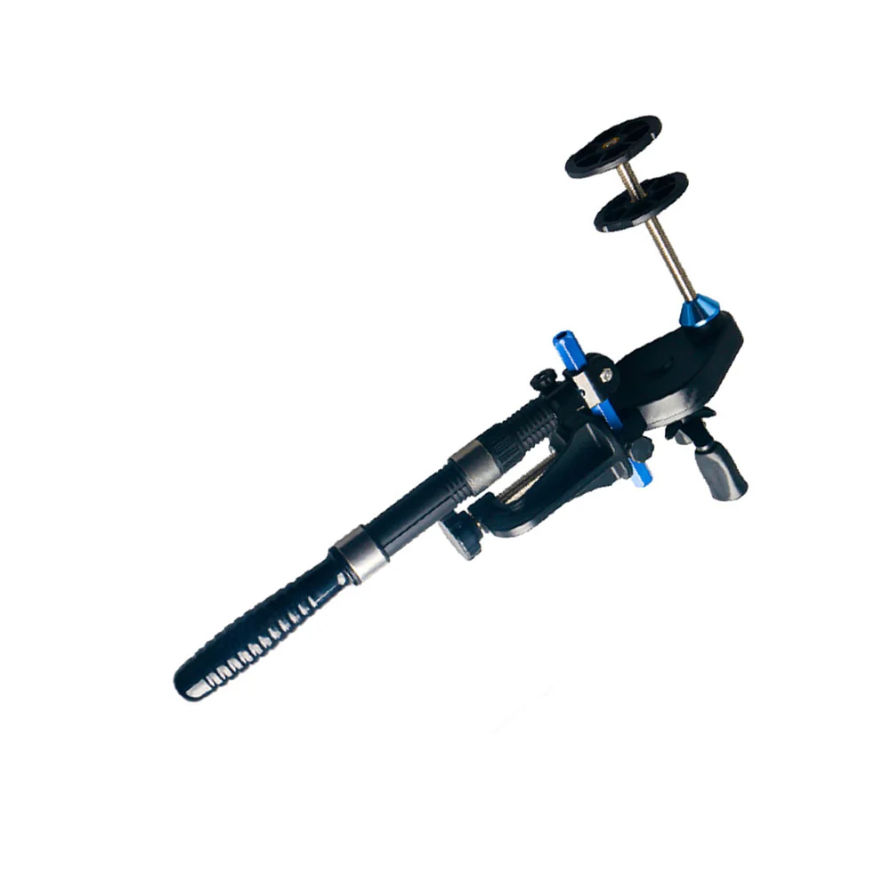 Fishing Reel Line Winder with 3+1 Ball Bearings Dual Mode Table Clamp and Handheld Design for Spooling Fishing Line