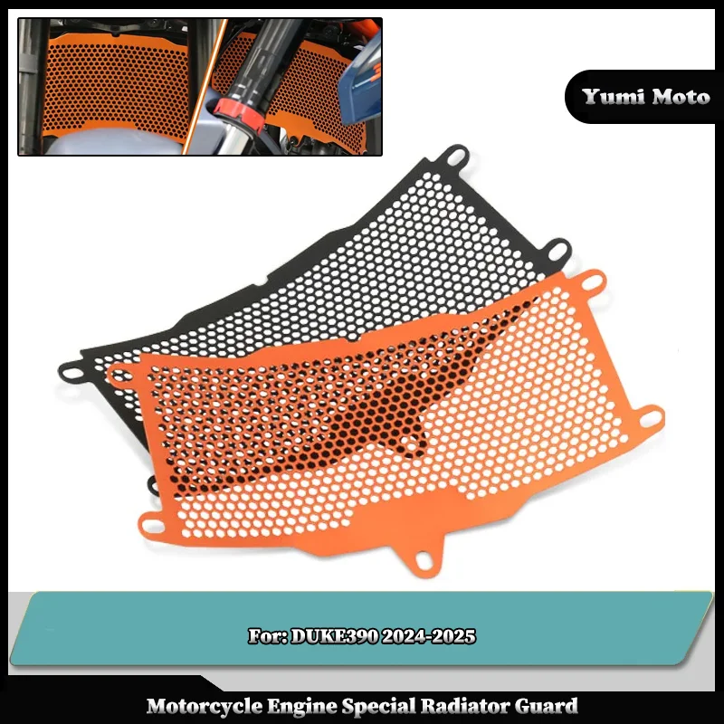 

Motorcycle New Tank Grille Radiator Shroud Water-cooling Heat Insulation Modification Parts For KTM DUKE390 2024-2025