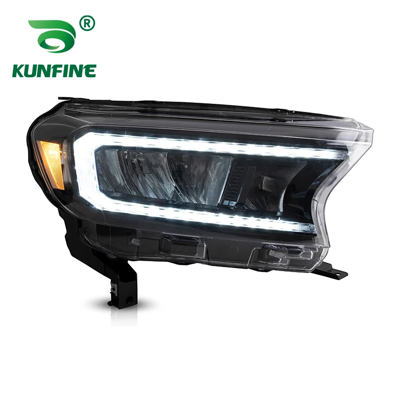 

KUNFINE Car Styling Car Headlight Assembly For Ford Ranger 2015-Up LED Head Lamp Car Tuning Light Parts Plug And Play