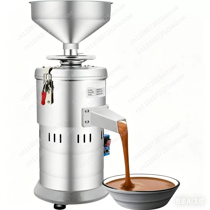 110V 220v Peanut Butter Maker Machine Sesame Nut Crusher Stainless Steel Food Processor Commercial Home Soy Almond Butter Maker