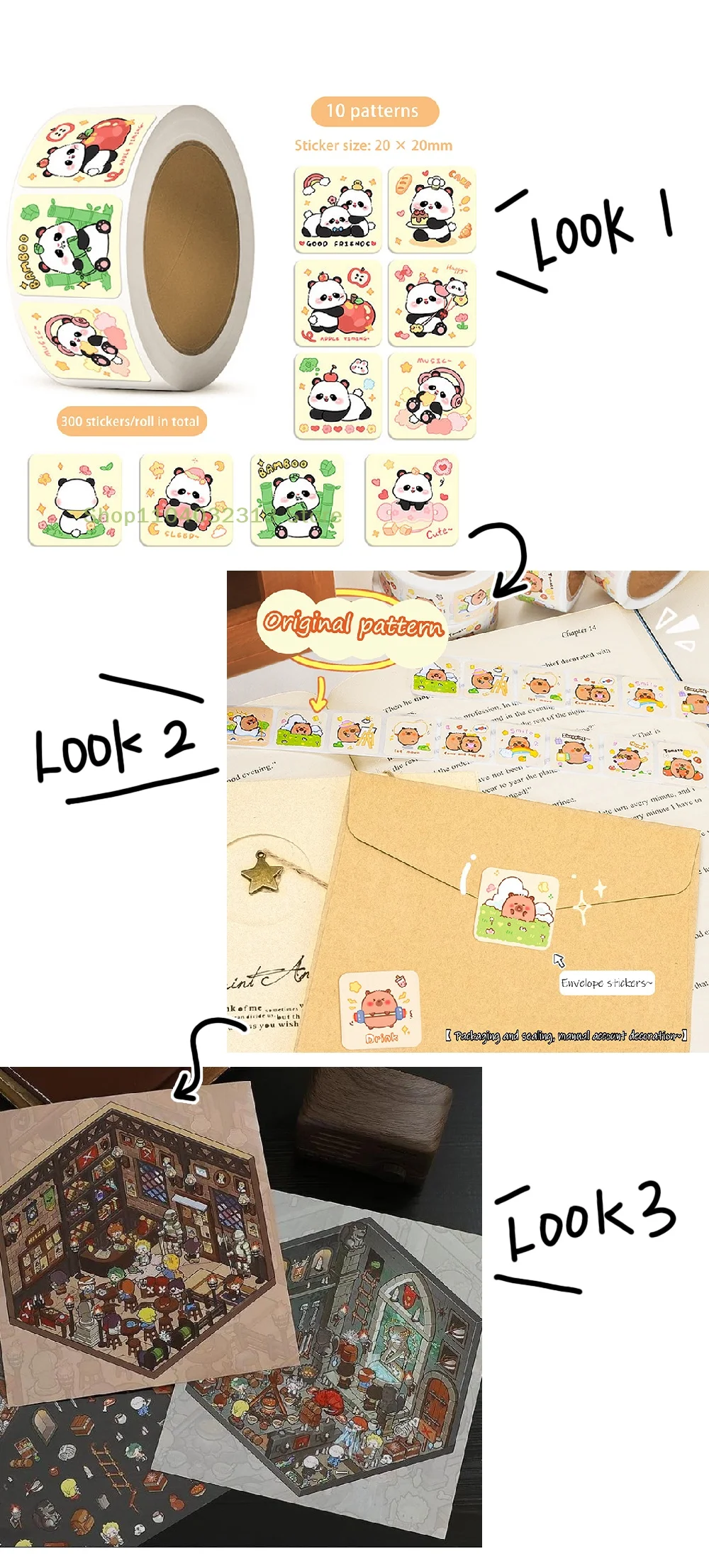 4Pieces Miniature F…