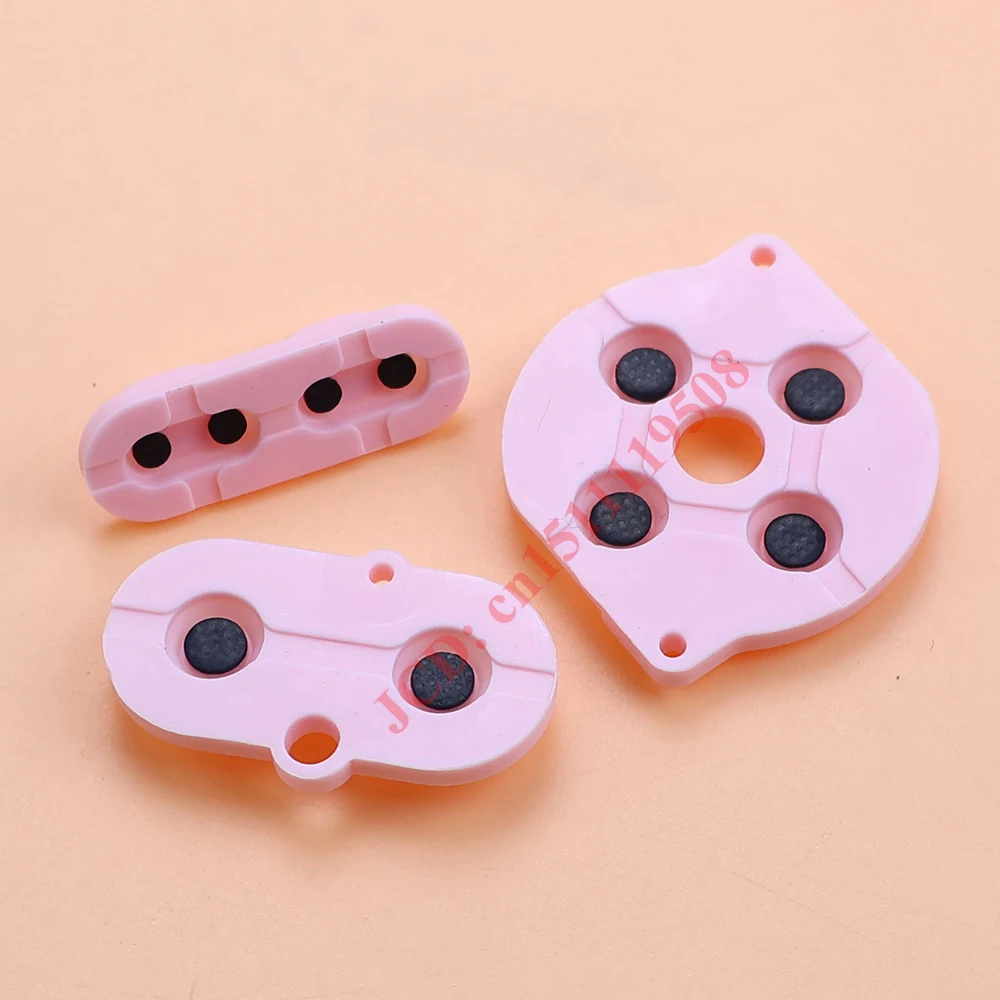 1Set Multi-Color Rubber Conductive D-pad Buttons For GameBoy Classic For GBC DMG A B Buttons DiY Button Set Replacement