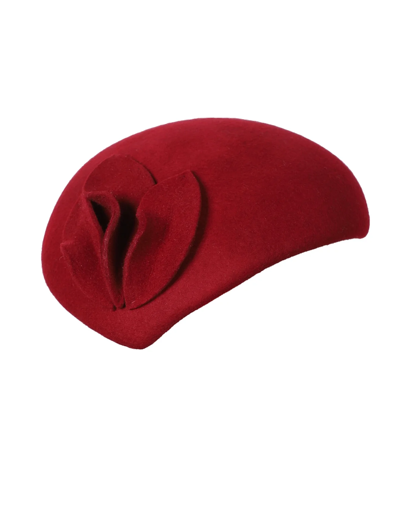FS Weißer Wollfilz-Fascinator-Hut für Damen und Herren, rosa Pillbox-Hüte, schwarze Hochzeit, Kentucky Derby, Fedora, Chapeau Femme, Partyhut – Detail 19