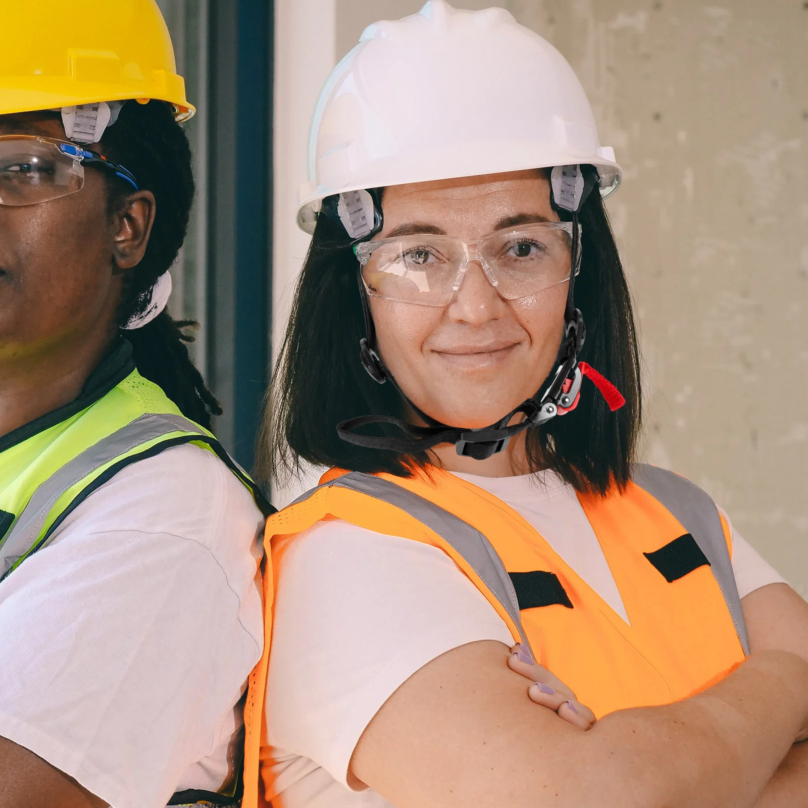 2 pçs cabeça guarda capacete acessórios nariz anéis em forma de náilon ajustável queixo cinta para