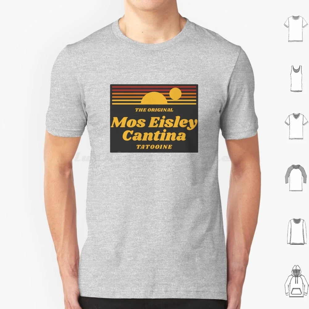 Moe Eisley Cantina T Shirt Big Size 100% Cotton Cantina Space Tatooine Geek Lucas George Lucas Moe Eisley Vintage Luke