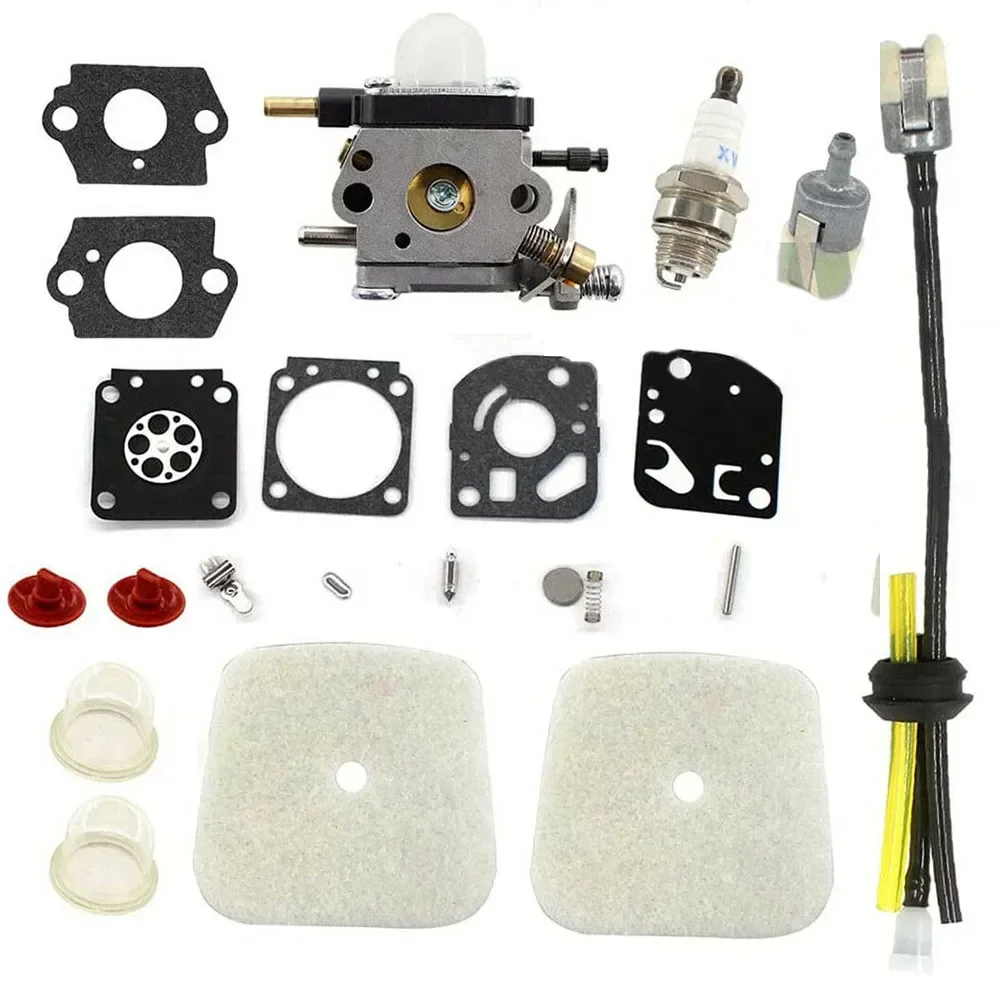 12520013123 Carburettor Kit 7225 Accessories For 2-stroke Mantis 7222 For Tiller C1U-K54A Replacement Practical