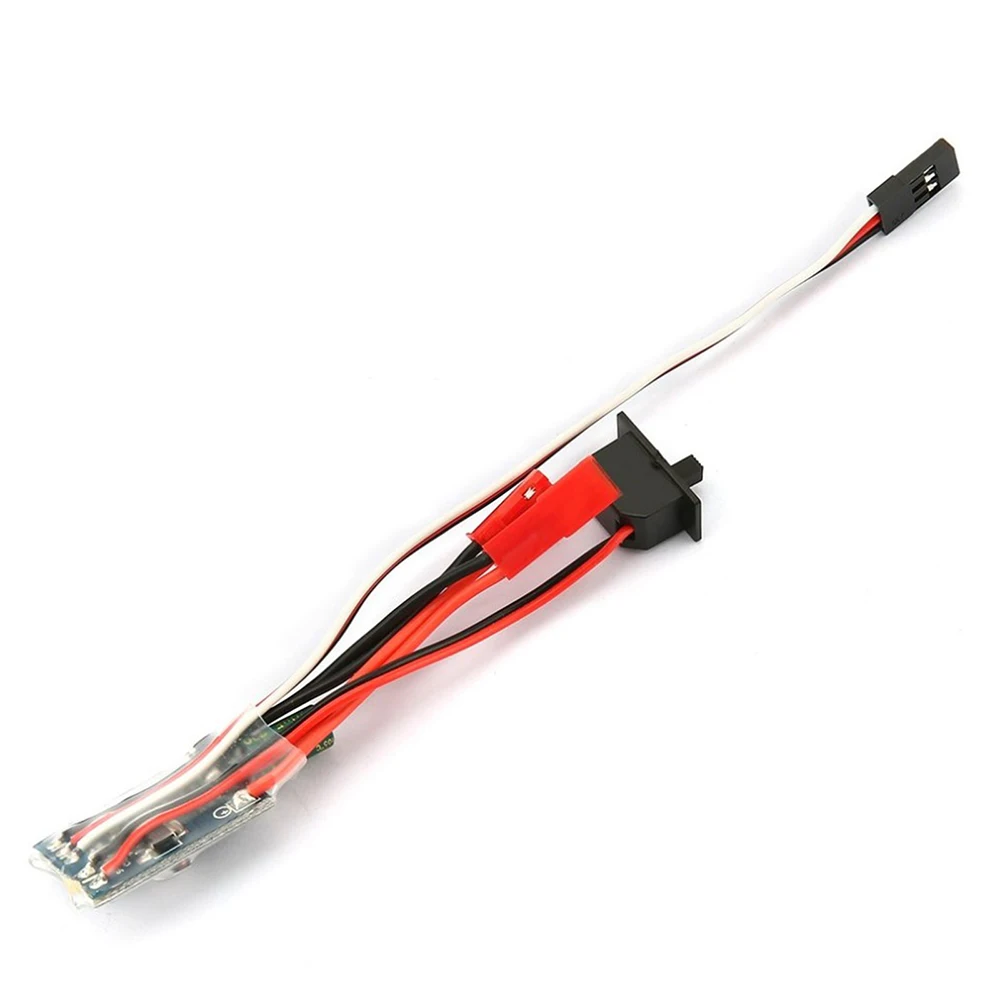 Micro ESC 20A 30A Brushed ESC RC ESC Elektrischer Geschwindigkeitsregler 2S 4~8V für DIY Mini 1/16 1/18 1/24 RC Auto Boot Panzer mit Bremse – Detail 15