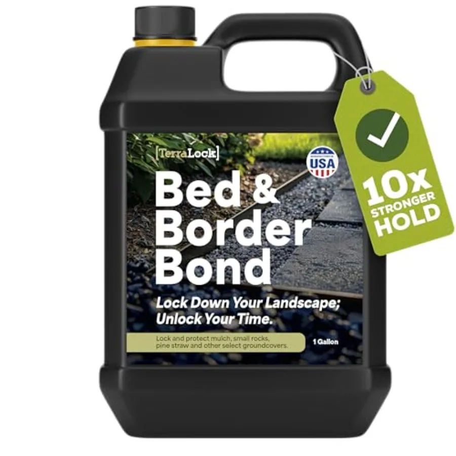 

Клей-герметик TerraLock Bed and Border Bond для мульчирования и ландшафтного дизайна. Легкое распыление, надежная фиксация. Идеально подходит для мульчирования, крупного горохового гравия и...