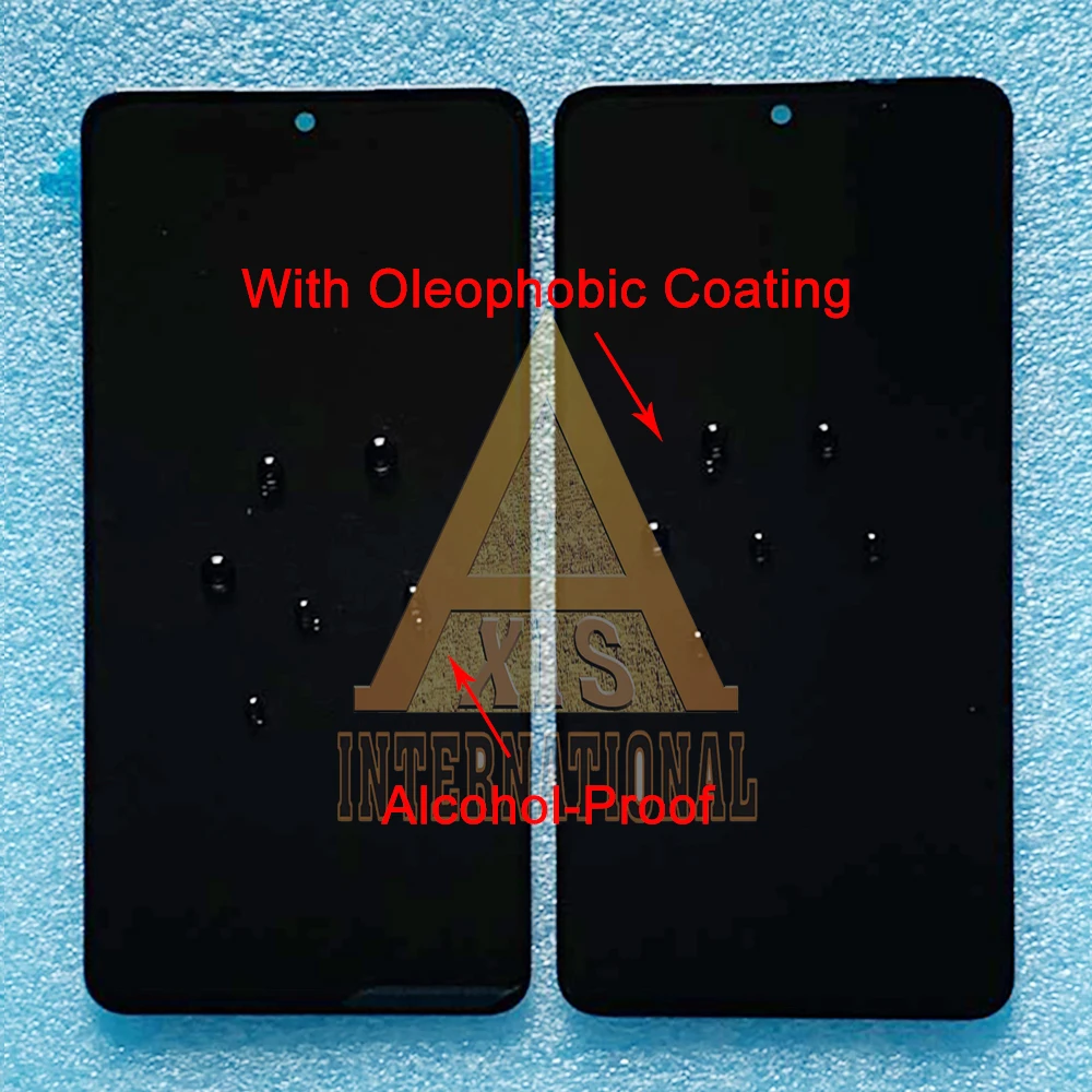 Imagem -04 - Tela Original Amoled Lcd Painel de Toque para Zte S30 Pro A2122h Blade V40s V40 Pro 667