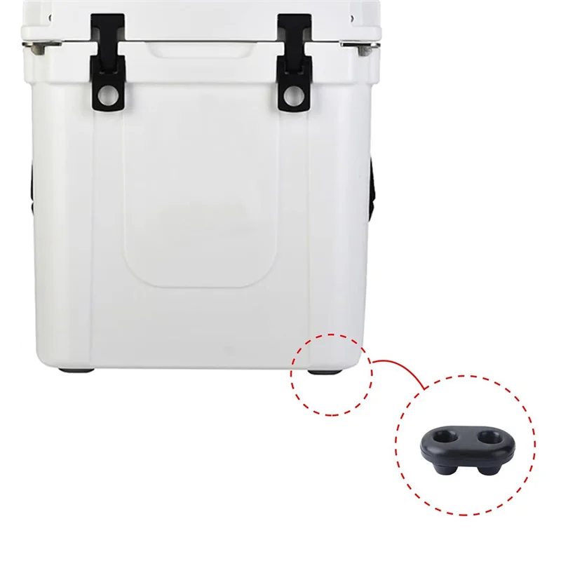 2 PCS Cooler Feet Replacement Non-Slip Non-Scratch Rubber Feet For RTIC Coolers Models 45Qt 65Qt 110Qt 145Qt