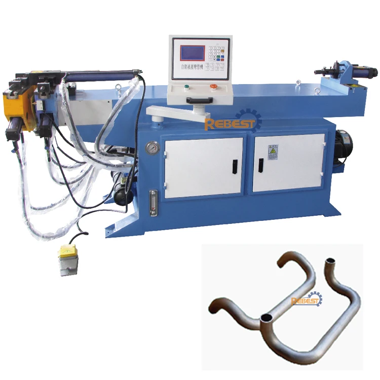 CNC Hydraulic Mandrel Pipe Bending Machine DW50CNC DW63CNC 2inch 3inch Mandrel Pipe Bending Machine