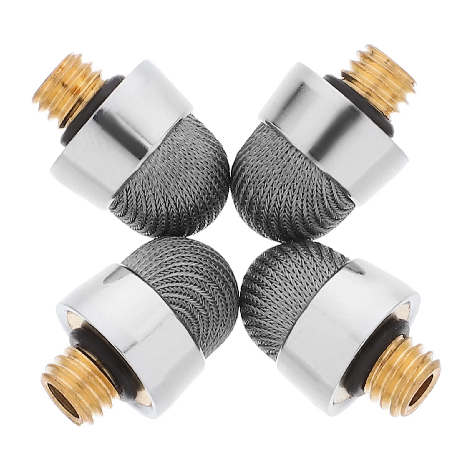 

4 шт., емкостная ручка, наконечники стилуса с внешней резьбой, сменные сетчатые волоконные насадки для ручек для точного рисования сенсорного экрана