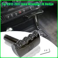 Para Jeep Wrangler JK Dodge Charger Challenger Compass Ram, mango en T de aleación de Zinc de Metal pesado, perilla de palanca de cambios, piezas de coche, 2012-2017