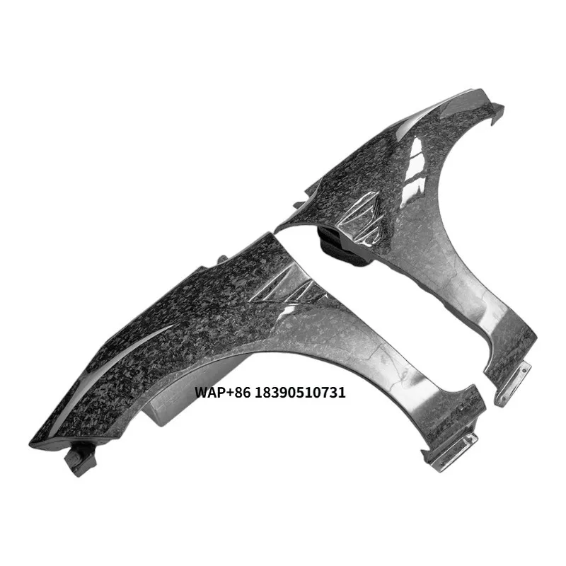Forged Style Carbon Fiber Body Kit Front Side Fender for Fiesta 2016+