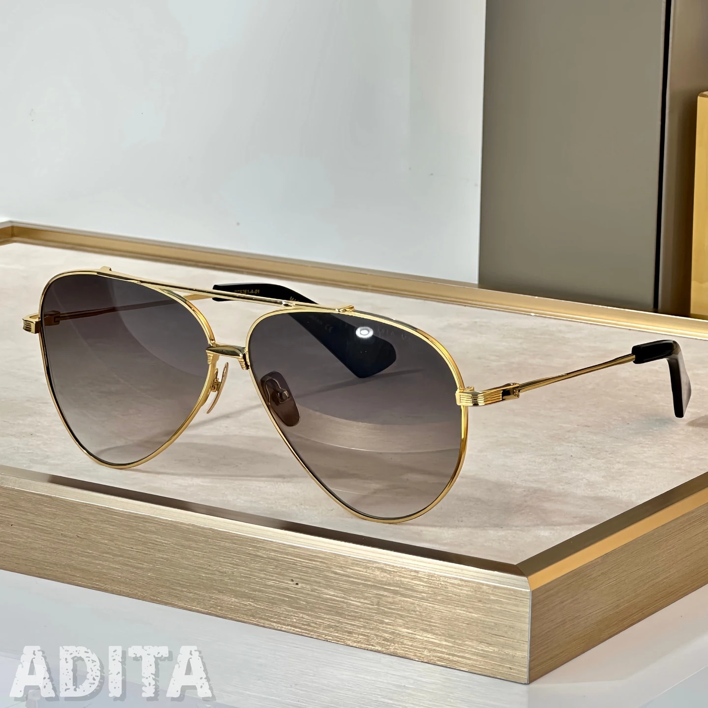

ADITA MAKX Top High Quality Sunglasses for Men Classic Women Luxury Designer Fashion sun glasses UV400 With box
