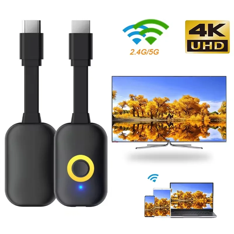 

4K HDMI TV Stick 2.4G/5G Wireless WiFi Display TV Dongle Receiver for Mirascreen For IOS Android to TV