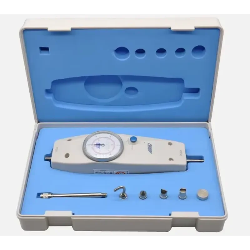 500N Analog Push Pull Dynamometer Force Gauge Meter for Industrial Testing Laboratory Spring Scale Tension Compression