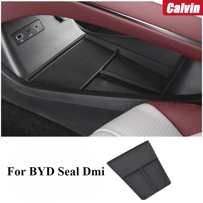 For BYD Seal 06Dmi Wireless Charging Panel Silicone Pad Anti-skid Protection Special Car Interior Decoration Supplies