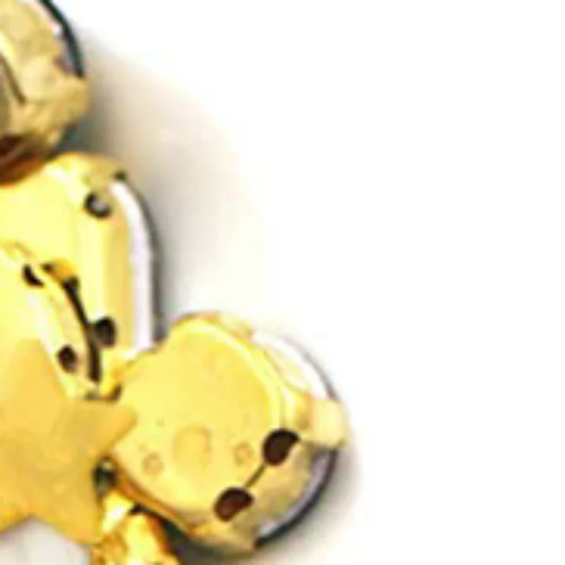 

50pcs/Bag Shiny 24 Color Mixed Shape Sew On Glass Rhinestone Gold Claw Crystal Buckle Diy Wedding Decoration Clothes/Shoe/Dress