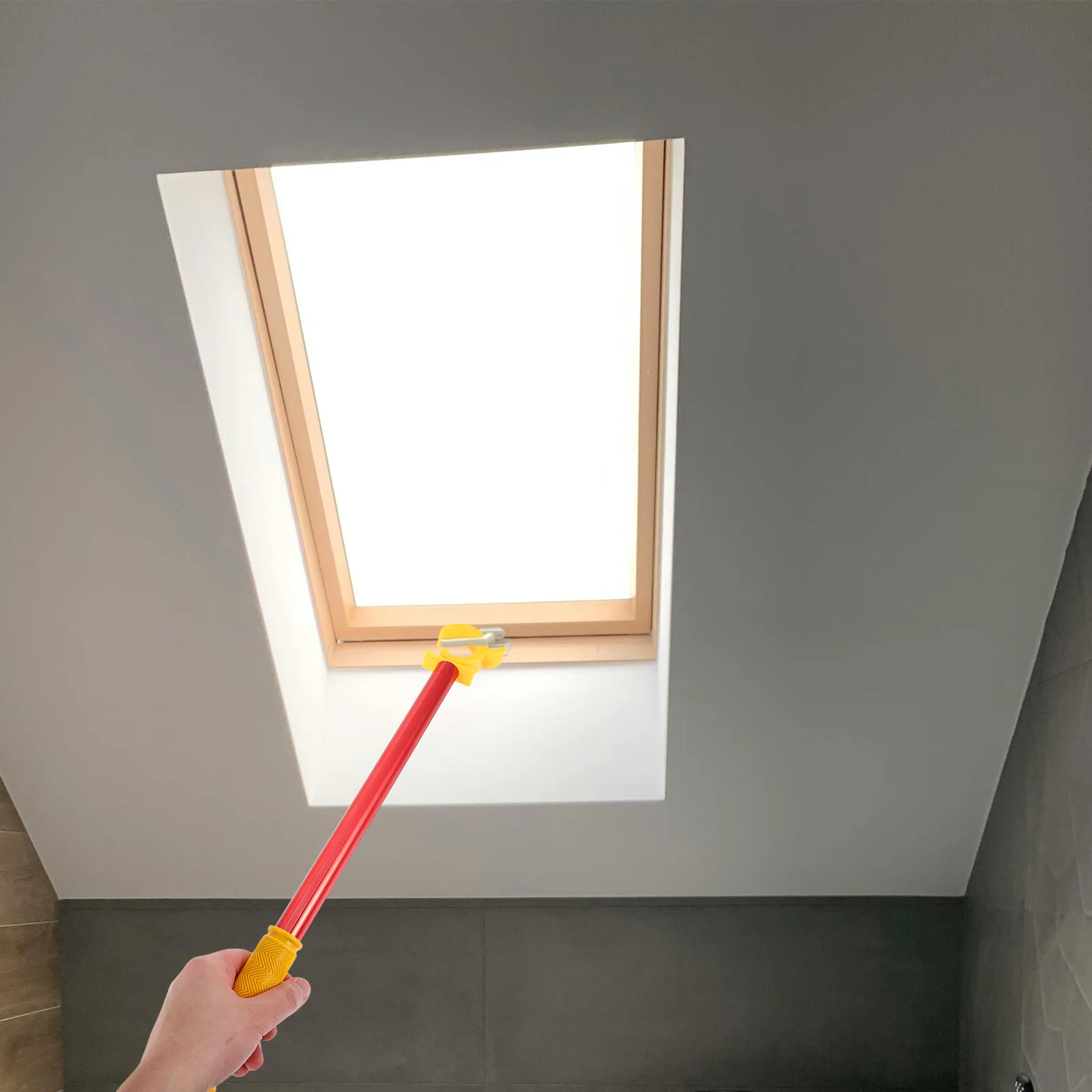 Window Artifact Blinds Opener Tool Pole Opening Rod Aluminum Alloy Awning Curtain Tools