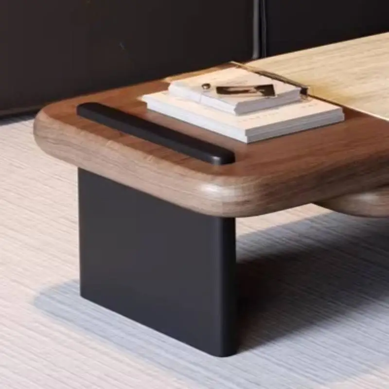 Luxury Living Room Coffee Tables Black European Multifunction Apartment Coffee Tables Salon Designer Mesa De Centro Furniture