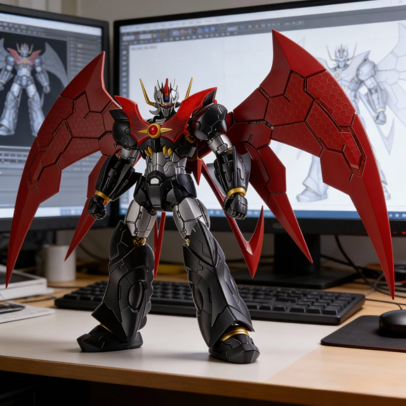 Figura de acción de Robot de Anime Bandai HG 1144, Kit de modelo, gran Mazinger Infinity Mazinger Z Grenzer Mazinkaiser, montaje del infinito