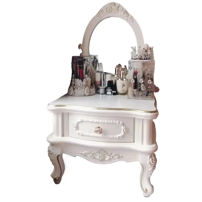 Luxury Nordic Dressing Table Drawer Bedroom Makeup Modern Dressing Table Storage Girls Muebles Para Dormitorio Decoration