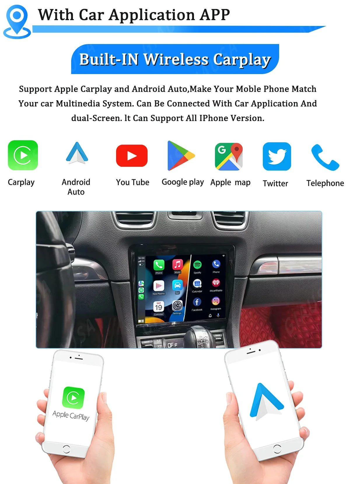 

Ls Android Auto 8.4" 13 Car Radio For Porsche 911/718/boxster 2012-2015 Gps Player Navigation Carplay Multimedia Bluetooth