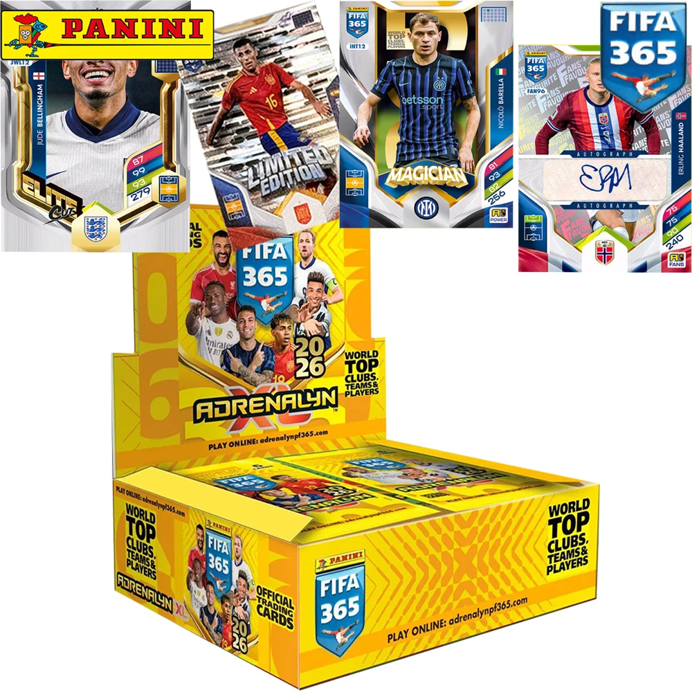 Original PANINI 2026 FIFA 365 Collection Cards Popular Football Matches Peripheral Characters Children Cherish Exquisite Card