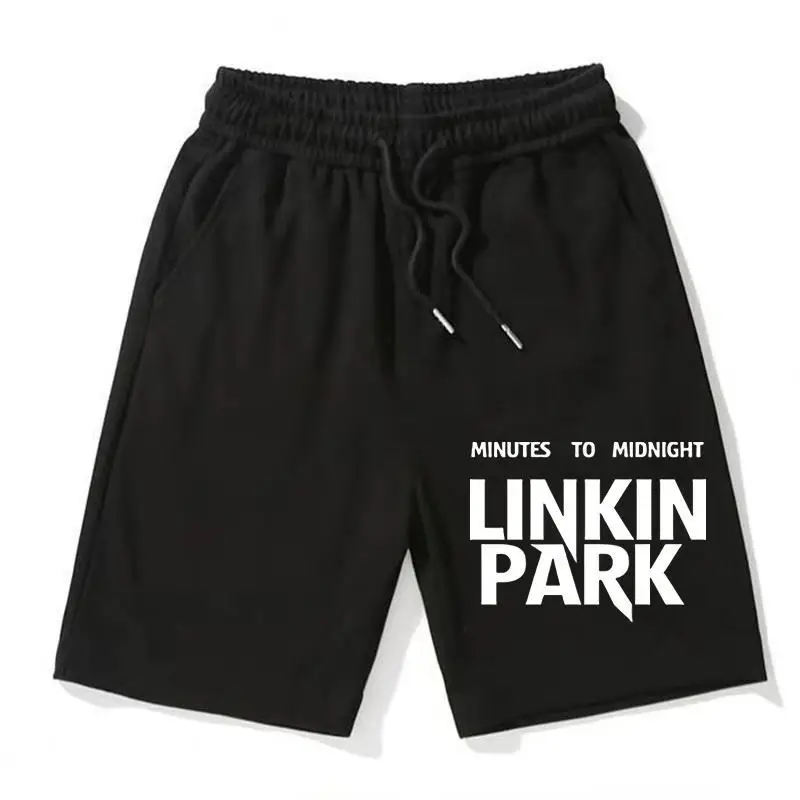 

Lincoln Park Linkin Park Band Shorts Men's Summer Trend Sports Casual Five-point Pants Custom Loose Biker Shorts Ciclismo Mujer