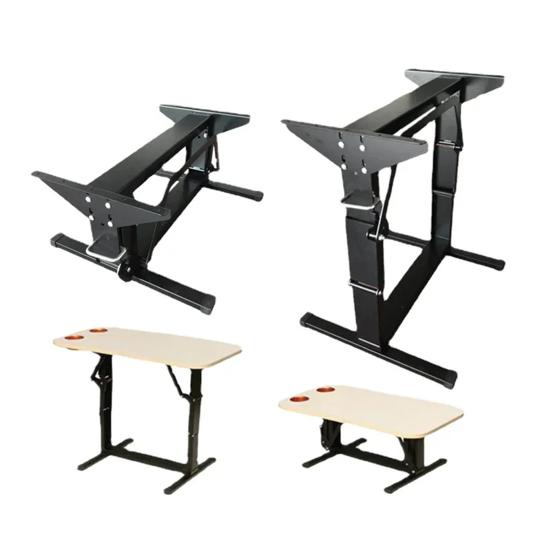 

RV Folding Table Modified Car Motor Caravan Commercial Vehicle Trailer Accessories Folding Lifting Table Legs and Feet Desktop