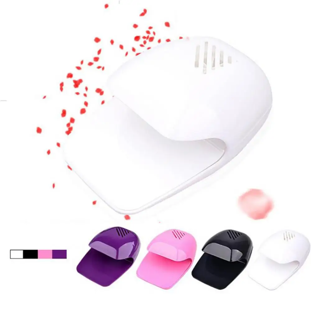 Máquina secadora de esmalte portátil, Manicure Art Tools, Finger Toe Drying Blow Fan, Home Use Nail for Lamps