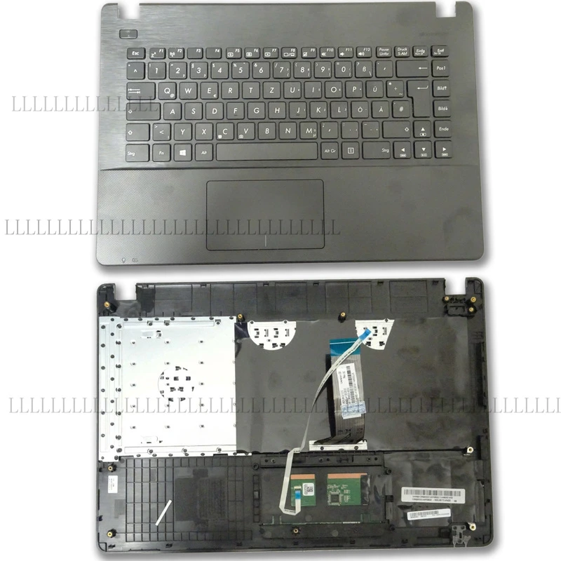 A + para Asus Topcase com teclado X451 X451CA X451MA X451MAV X451M 0KNB0-410BBR00 DE