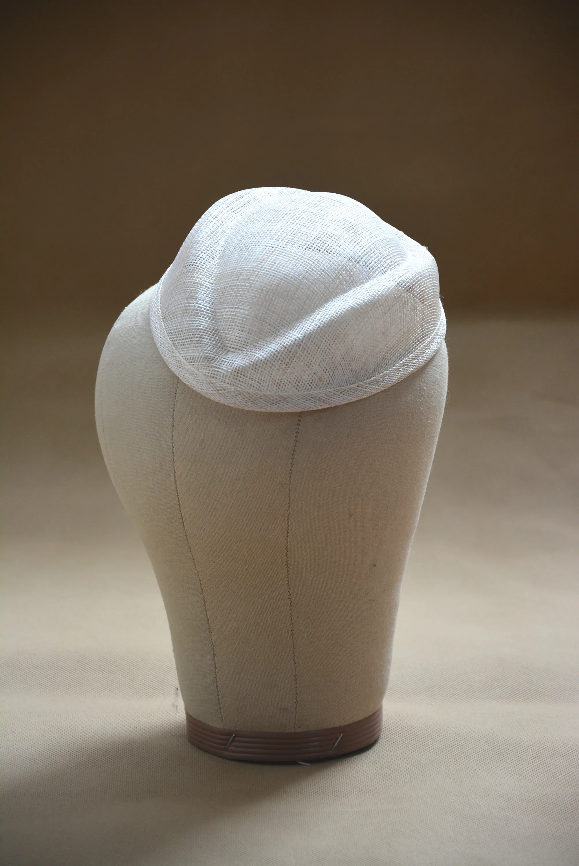 Sinamay Air Hostess Teardrop Pillbox Percher Hat Fascinator Millinery Base Stewardesses Uniform Hat B062