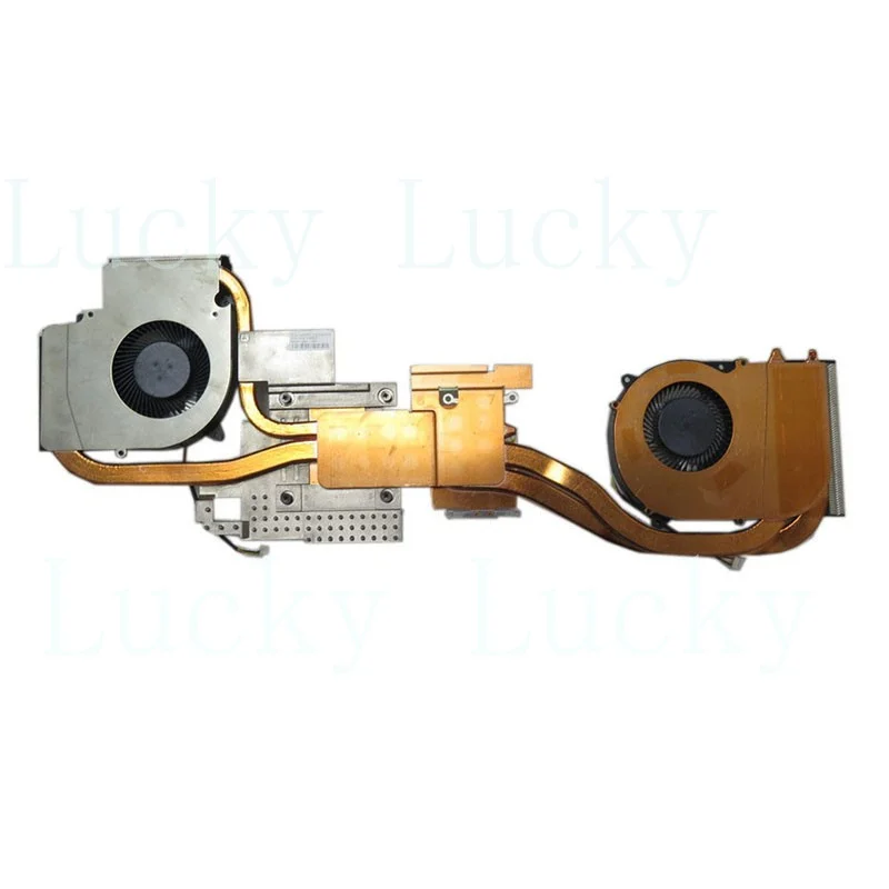 

CPU GPU FAN&Heatsink For CLEVO NH77 6-31-NH77N-100 DFS5M325063B1N-FMQ8 FLHF