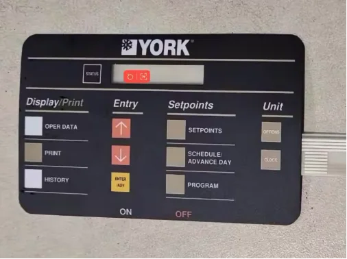 

Новая сменная совместимая сенсорная мембранная клавиатура для YORK 024-30978-000