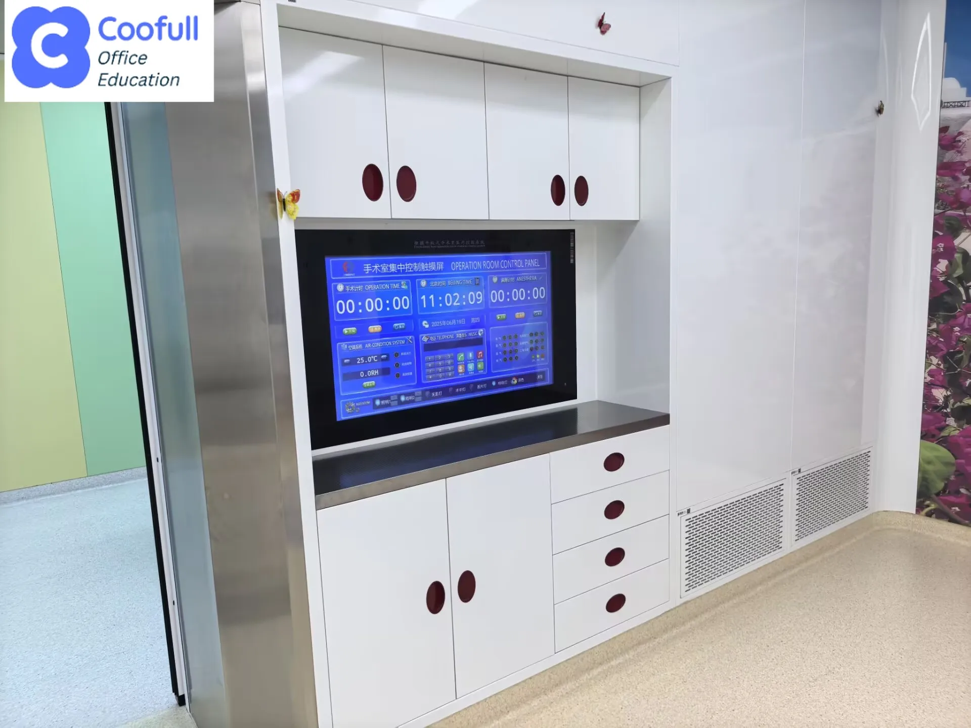 COOFULL GINEE MEDICAL OT Modular Operating Theatre Cleanroom Build New Ot Room One-stop Modular OT for Hospital