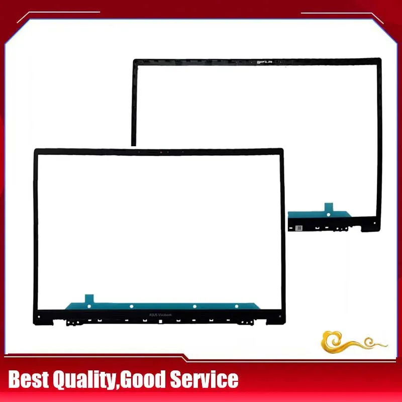 Imagem -03 - Prata Lcd Tampa Traseira para Asus Vivobook Moldura Frontal Tampa Superior Caixa Inferior Tampa da Dobradiça Novo X1603 X1603z M1603 M1603z