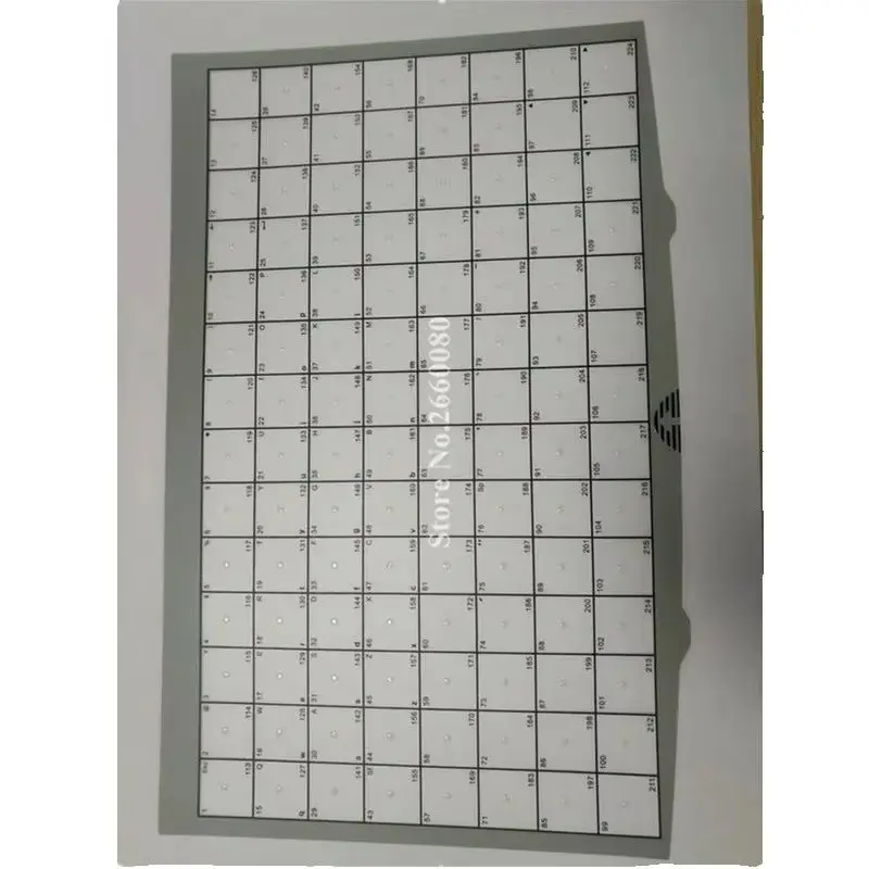 新しい LS6 キーボードフィルム Aclas LS6X LS6RX LS6NX 小売電子バーコードラベル印刷スケール、112 ボタン