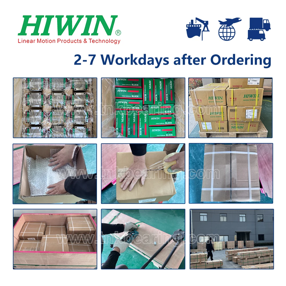 تايوان HIWIN أجزاء آلات البناء الكرة المسمار دليل خطي CNC عدة 2500 مللي متر ارتفاع تحميل الجوز SFU 2005 1500 مللي متر الموضوع Ballscrew