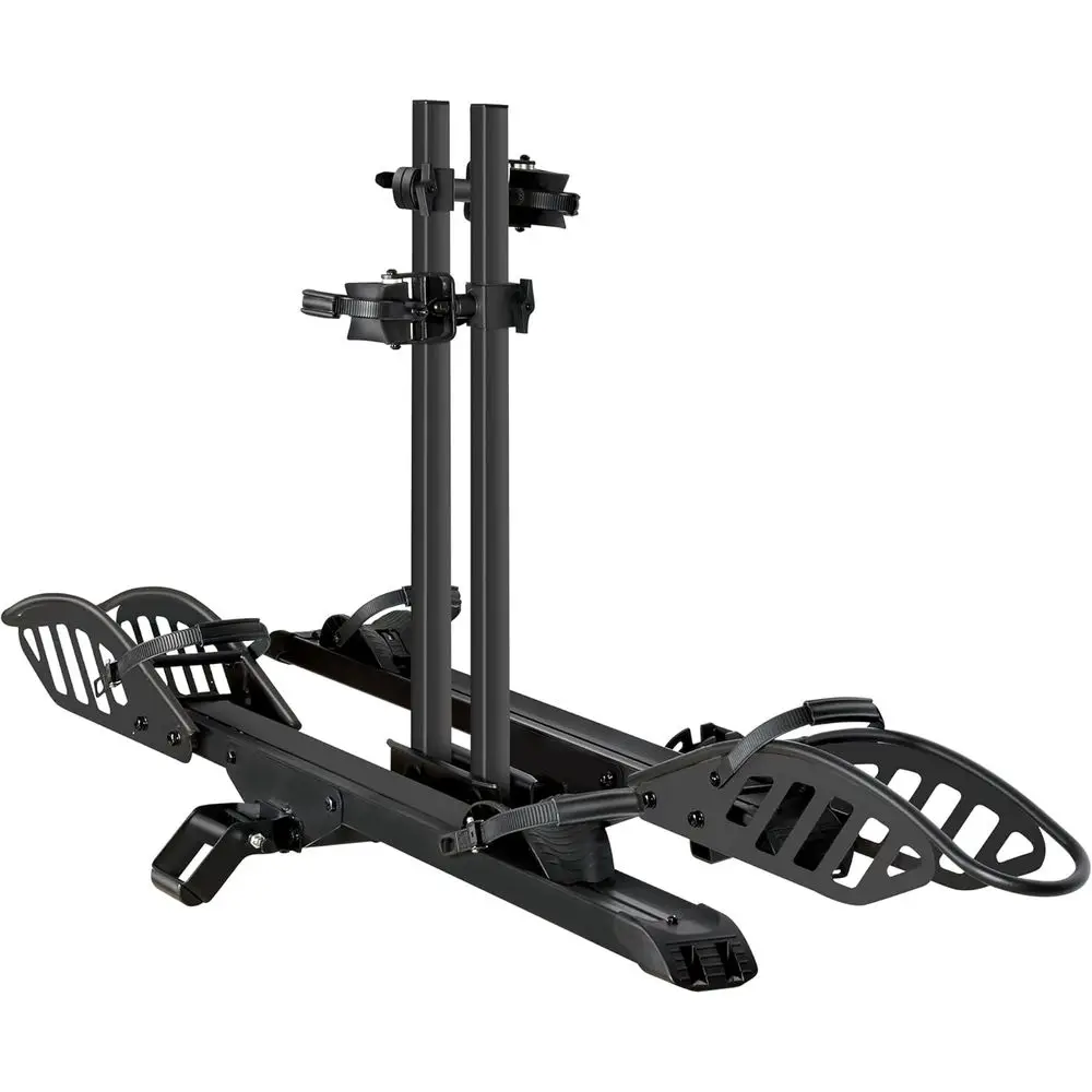 

200 lbs Capacity E-Bike Rack - Hitch Mount for Cars, Trucks, SUVs, and RVs - Fits Bikes with 5-inch Tires