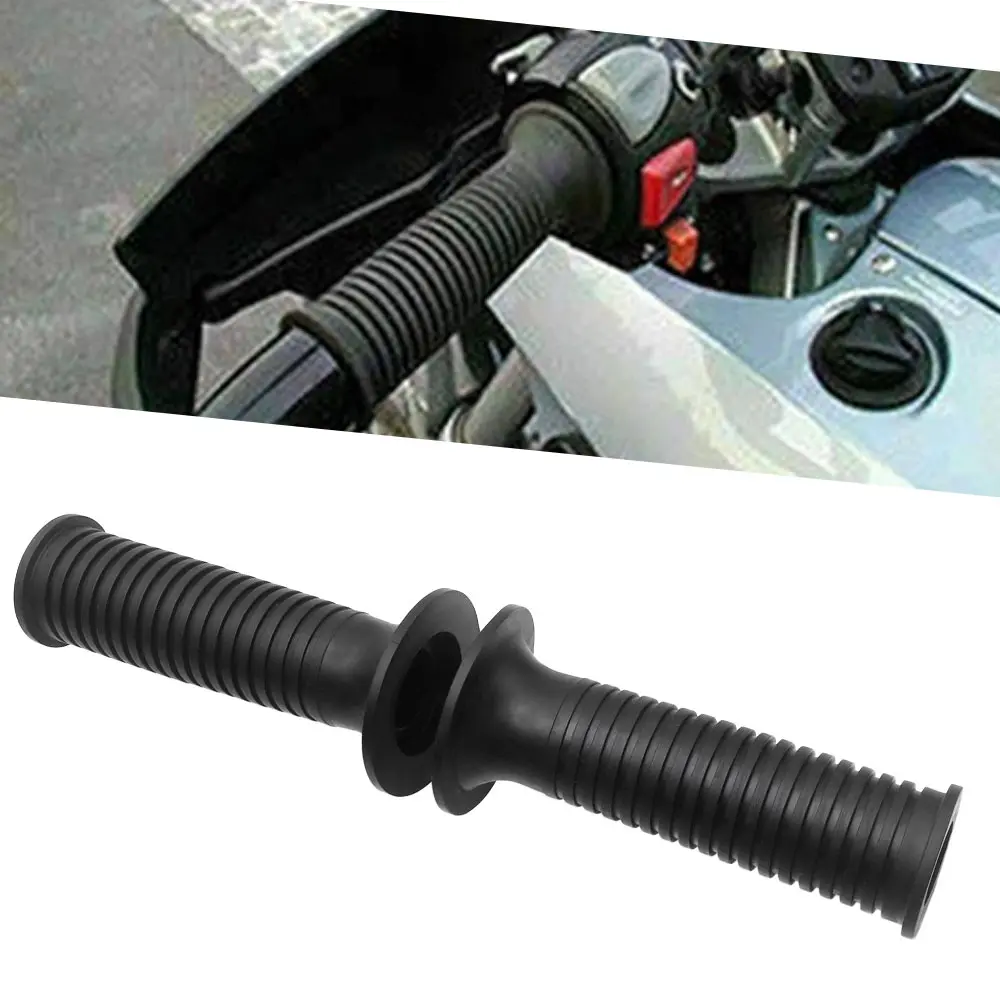 2Pcs Rubber Handlebar Hand Grips Cover Motorcycle For BMW R1150GS R1150R R1100S/RS/RT K100RS F650GS R1200RS K1200RS/GT Black