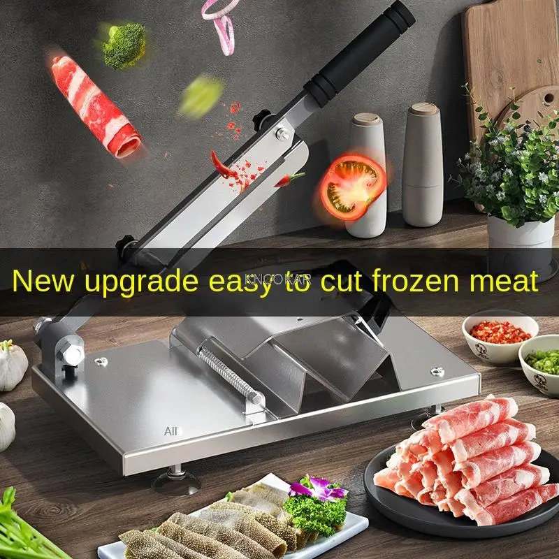 أداة تقطيع لحم البقر ولحم الضأن، قاطعة لفائف الضأن، أدوات المطبخ، قطاعة لحم الضأن اليدوية المنزلية، قطاعة اللحوم