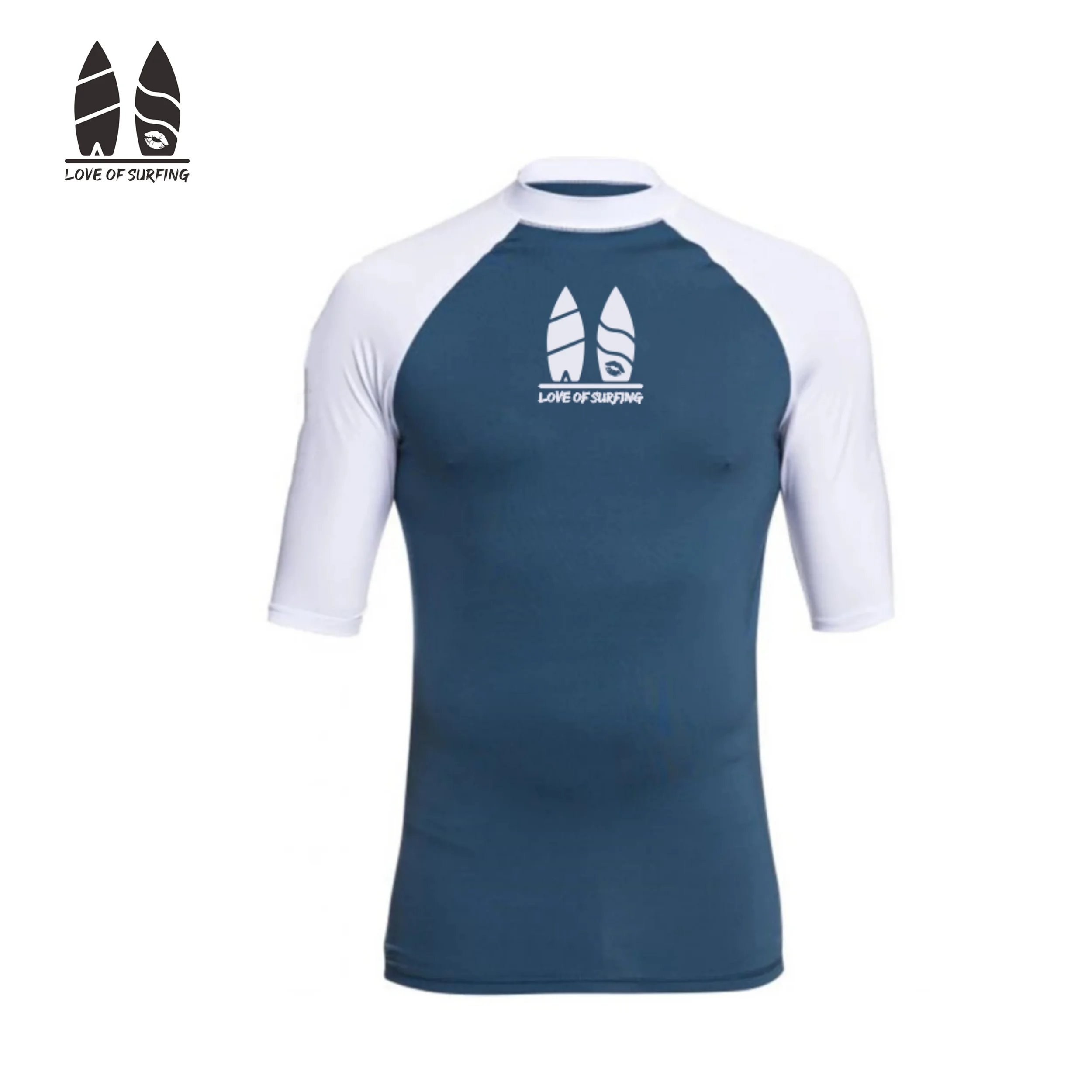 

Surfing Sport Men's Short Sleeve Rashguards Shirts Rash Guards UPF 50+ Sun Protection Surf Apparel Surfers Performance Shirts