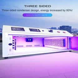 8000W UV curing box high intensity ultraviolet lamp OCA oven 365nm 395nm 405nm LED UV resin fast cure
