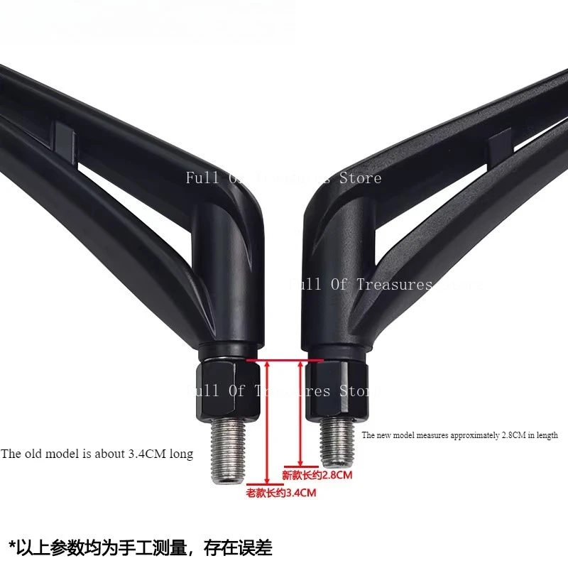 Replacement Rearview Mirror Set Left & Right for KYMCO Racing X H RKS150 RKH150 CK150T-11 A B C Motorcycle